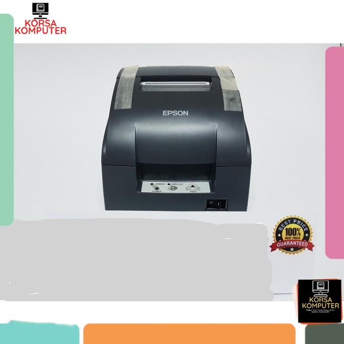 Printer Kasir Struk Printer Epson Kasir Printer Dot Matrix Epson Tm-U220b Autocutter - Lan Original