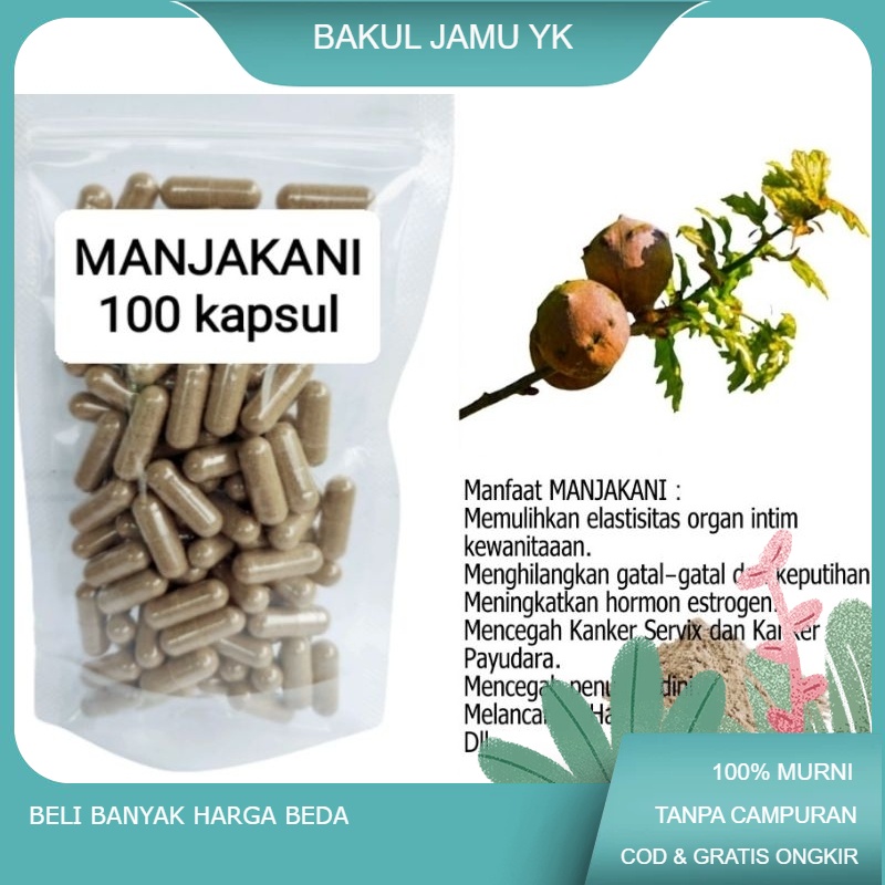 

Serbuk MANJAKANI isi 100 kapsul
