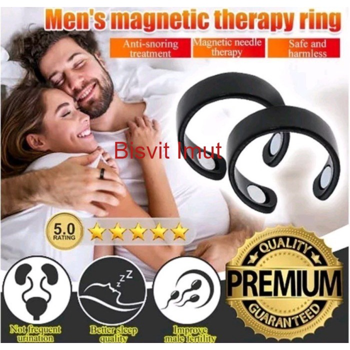 Perhiasan Terapi Magnet Pria kreatif Cincin Terapi Magnet Pria Wanita