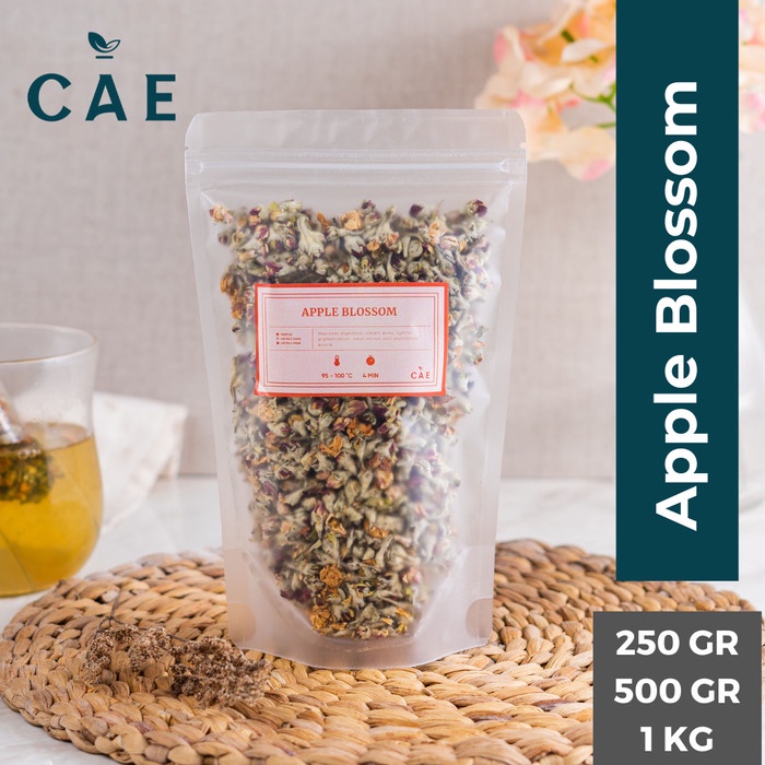 

Apple Blossom Tea Teh Bunga Apel Kering Dried Flower 250 Gr - 1 KG