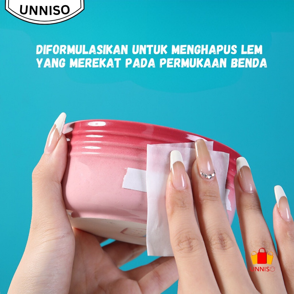 

UNNISO - Sticker Glue Remover Paper Penghapus Lem Penghilang Stiker