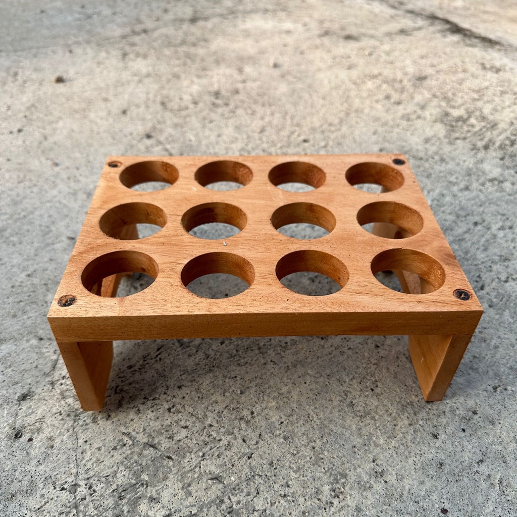 [SPR] Rak Telur Aistetik / Rak Telur Kayu / Rak Telur Duduk