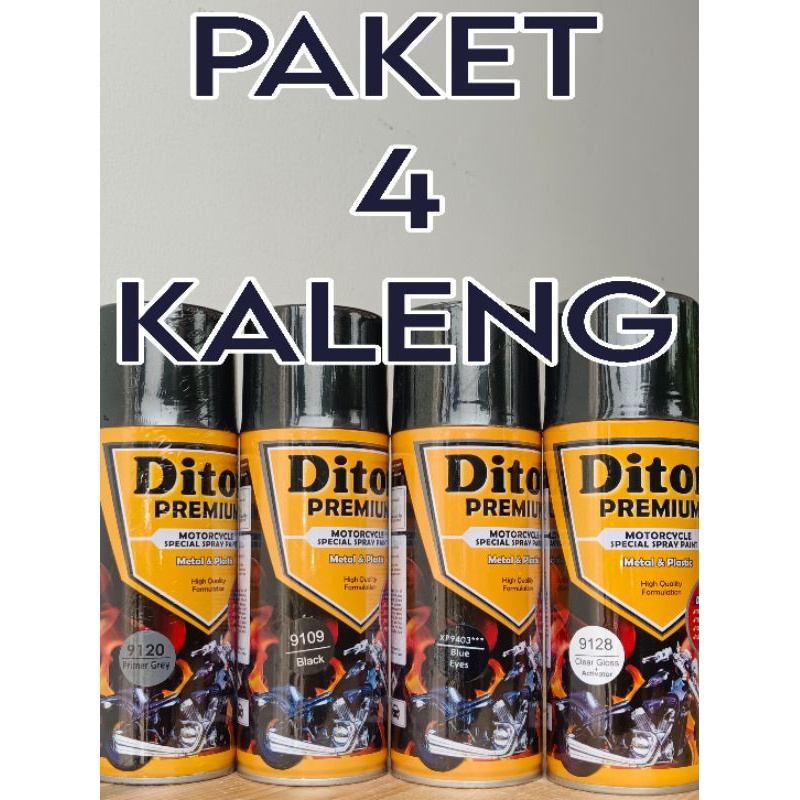 cat spray PAKET 4 KALENG pilok pilox cat diton premium BLUE EYES XP 9403*** xiralic blue eyes 9403 x