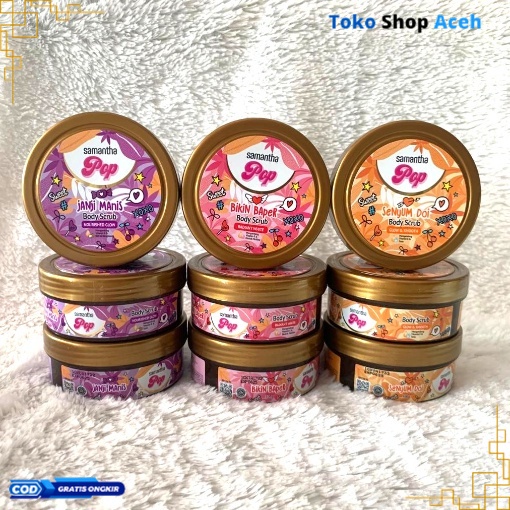 [PROMO] SAMANTHA POP BODY SCRUB 100GR - LULUR MANDI