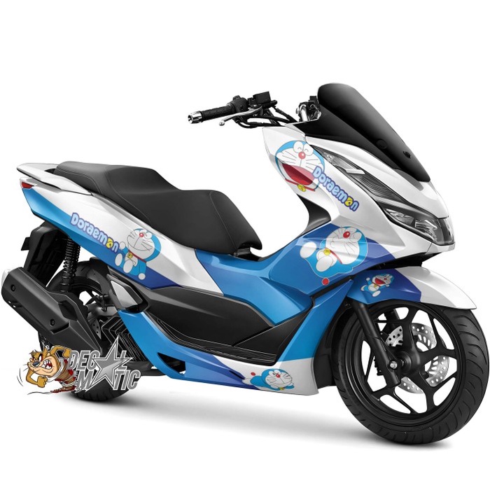 Decal PCX Full Body - Stiker Full Body Motor Honda PCX 160 PCX150 Doraemon 1