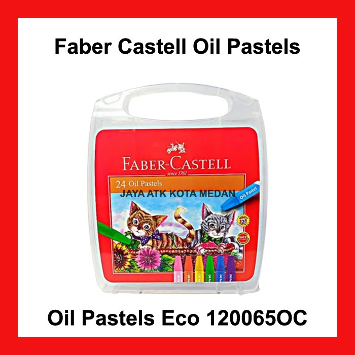 

Faber Castell Crayon Isi 24 Oil Pastels 120065OC