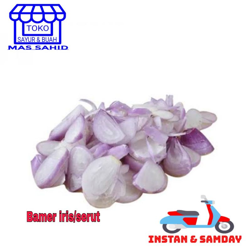 

INSTAN Bawang Merah iris Bamer Serut 1 Kg