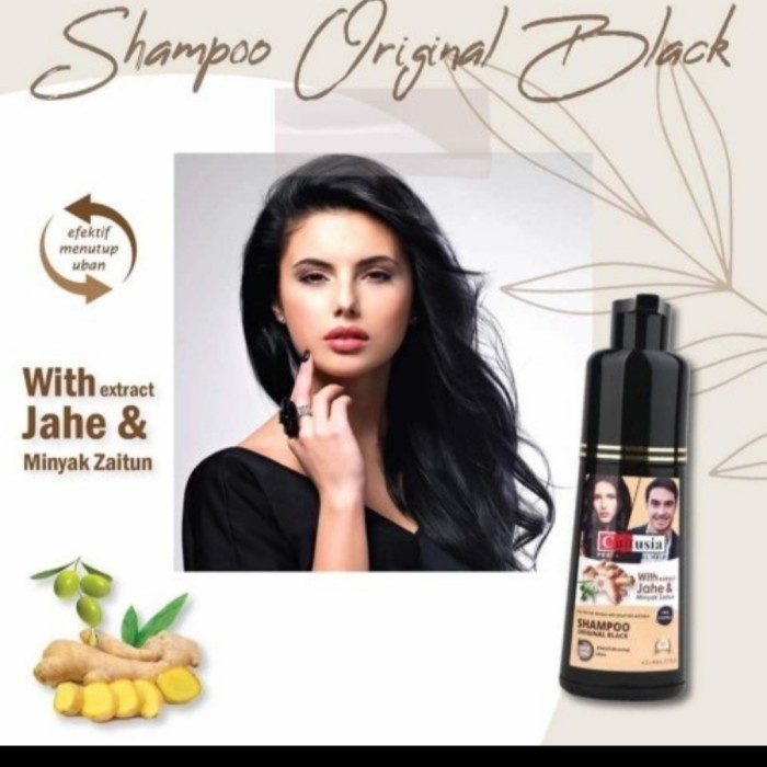Sin-hair Shampo penghilang uban permanen shampoo cultusia ORIGINAL