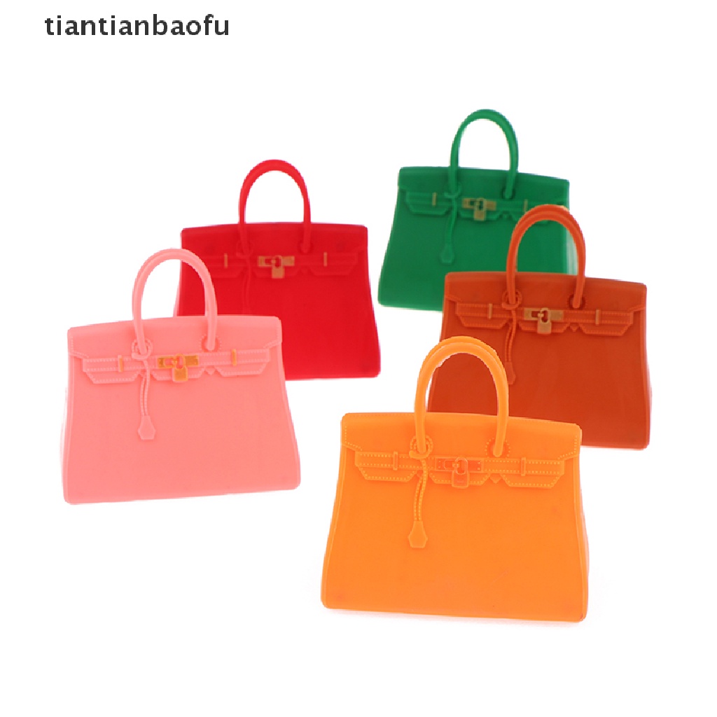 [tiantianbaofu] Tas Dekorasi Kue Hari Dewi Ibu Kue Ulang Tahun Dress Up Ornamen Mini Bag Boutique