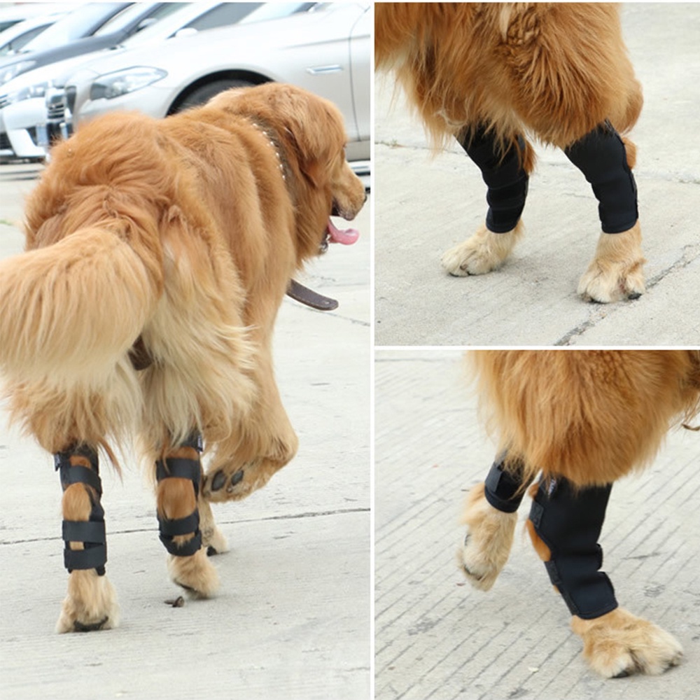 ZYL Bantalan Pelindung Lutut Pergelangan Dog Leg Brace Knee Support Untuk Luka Operasi