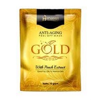 Hanasui Masker GOLD Per - Box