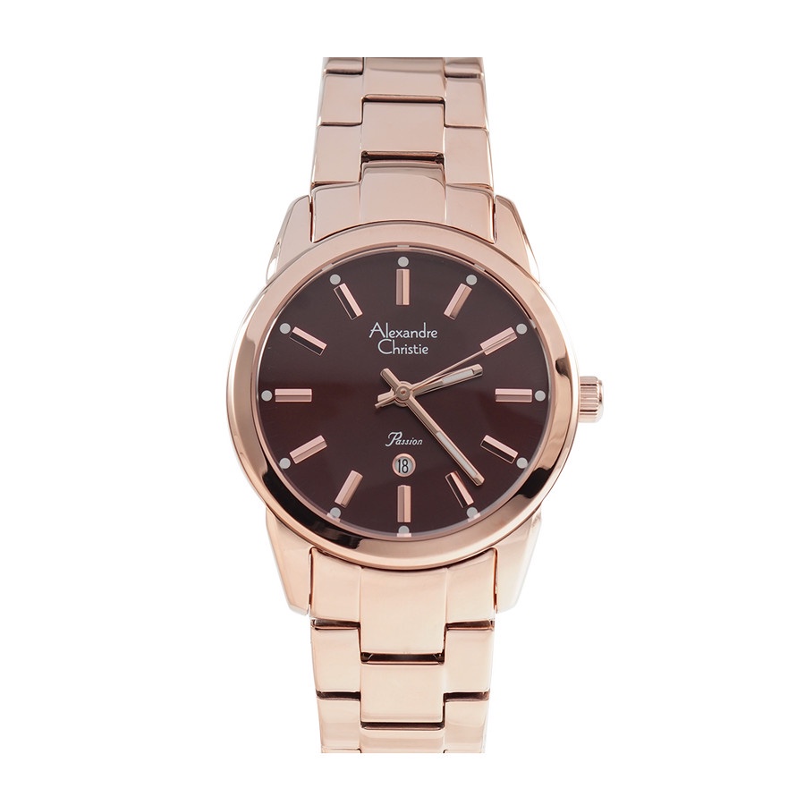 JAM TANGAN WANITA ALEXANDRE CHRISTIE AC 2A40 / AC2A40 RANTAI ORIGINAL GARANSI RESMI 1 TAHUN