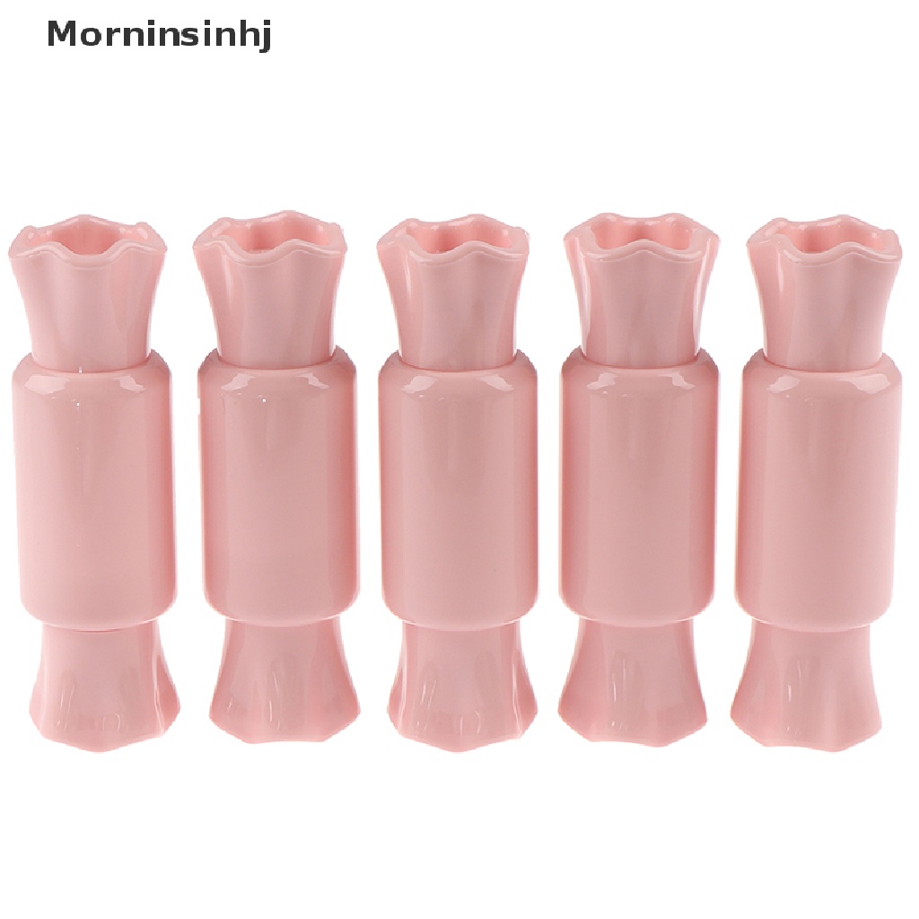 Mornin 5Pcs Menggemaskan Bentuk Permen Kosong Lip Gloss Tabung DIY Wadah Bibir Isi Ulang id