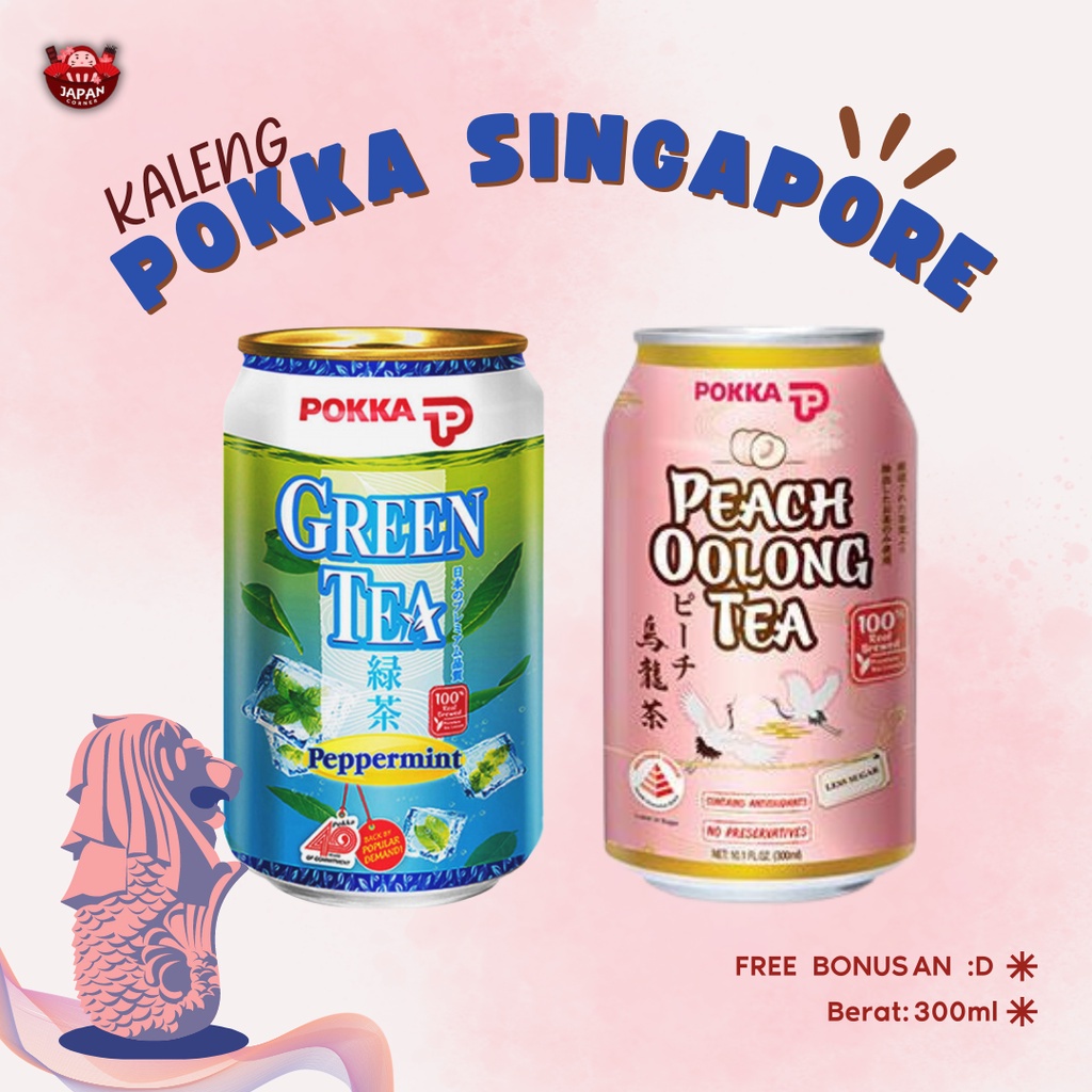 pokka kaleng Singapore 330ml