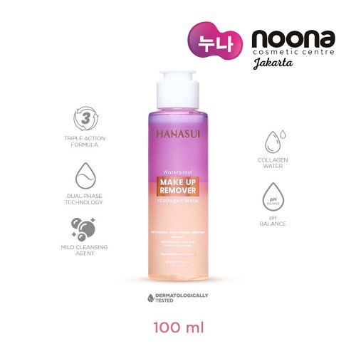 HANASUI MAKE UP REMOVER COLAGEN WATER 100ML