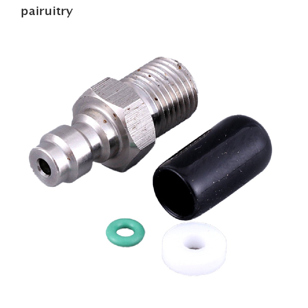 Prt PCP Paintball Pneumatic Quick Coupler 8mm M10x1 Male Plug Adapter Fitg1/8NPT PRT