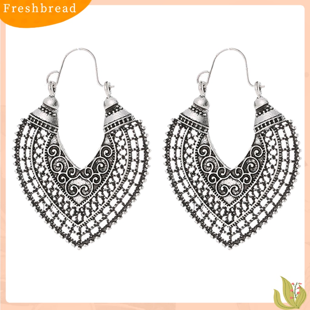 &lt; Freshbread &gt; Anting Wanita Bohemian Alloy Wanita Bohemian Liontin Telinga