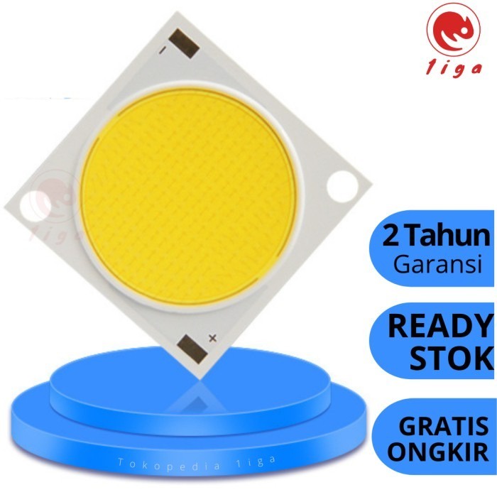 LED Chip Bulat 10W 15W 20W 30W 50W - Mata LED COB DC Epistar Bridgelux