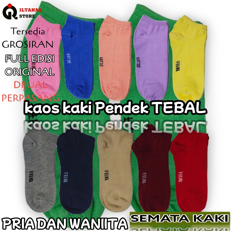 COD - Iltanaqstore Kaos Kaki Polos Semata Kaki / Kaos Kaki Ankle Cute / Socks / Short Socks/ kaos kaki pendek tebal