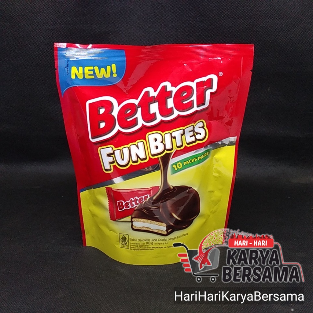 

BISKUIT ROMA BETTER FUN BITES POUCH 100GR