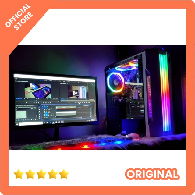 PC GAMING FULLSET CORE I5 4590 SSD 8GB VGA2GD3/SSD/HDD