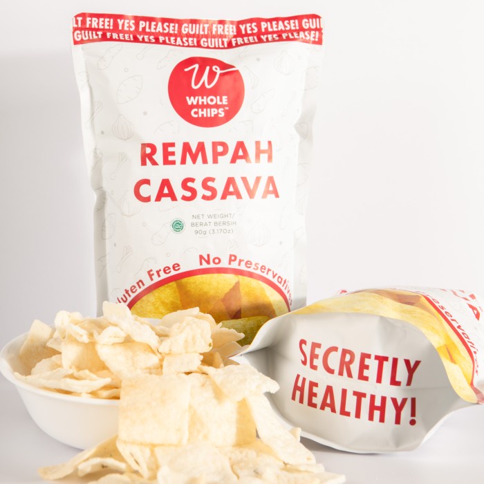 

✨NEW✨ -Keripik Ubi Singkong Organic Wholechips Cassava Chips Purple Ube - Rempah Cassava- 1.1.23