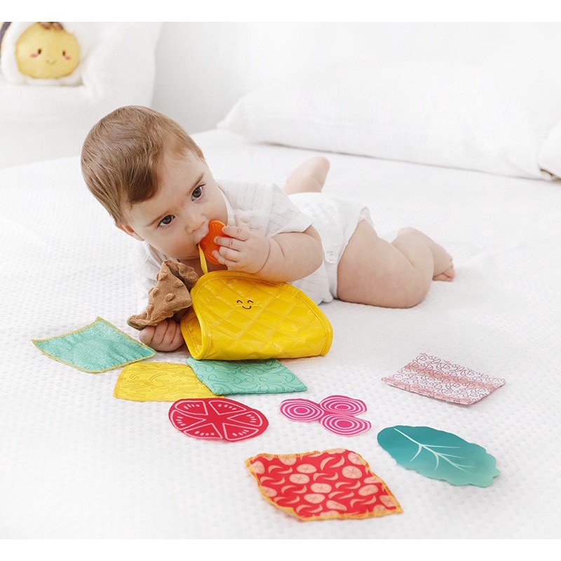 SENSORY TEXTURE TOYS | mainan sensori bayi minky taggies