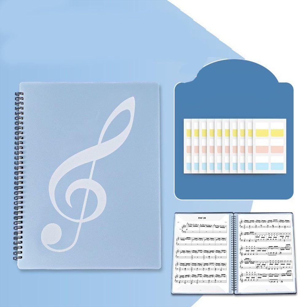 Mxbeauty Music Score Coil Folder 5warna Multi-layer A4 Kertas Folder File Organizer Musisi Pianis Dokumen Penyimpanan Organizer