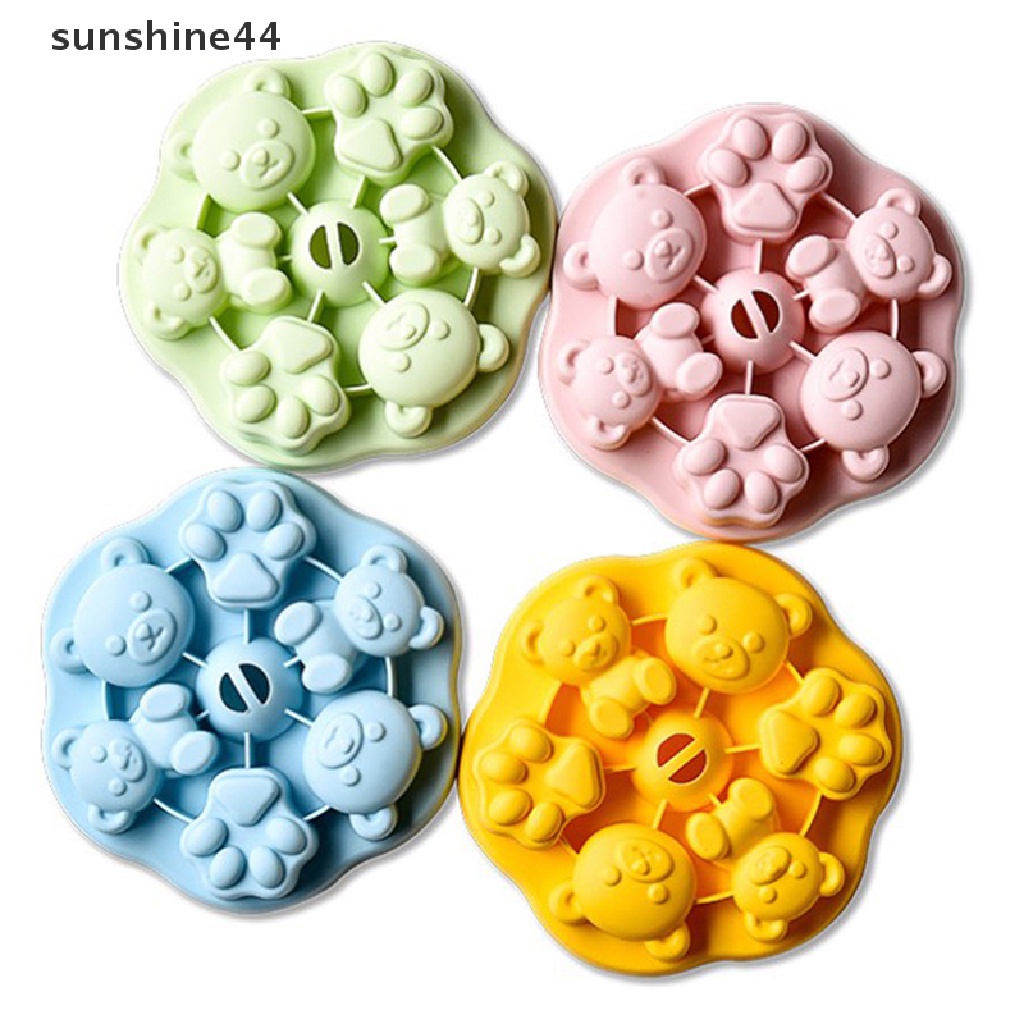 Sunshine Cetakan Silikon Sugar Craft Fondant Cetakan Kue Decorag DIY Baking Tools ID