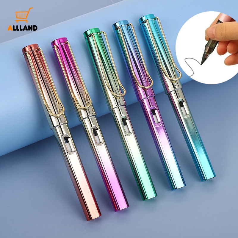 Pensil Kreatif Mempesona No-sharpen Dengan Eraser/Pensil Eternity Portable Clipable Inkless/Alat Tulis Menulis Siswa