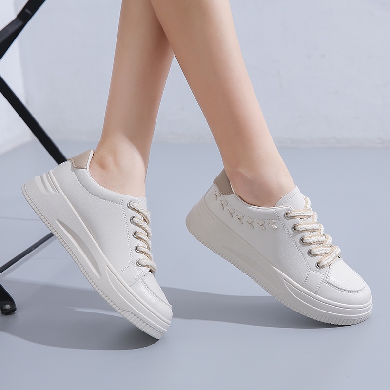 TOPGROSIR &quot;FREE BOX&quot; LV0274 Sepatu Sneakers Wanita Gaya Korea Import Kets Simple Kekinian