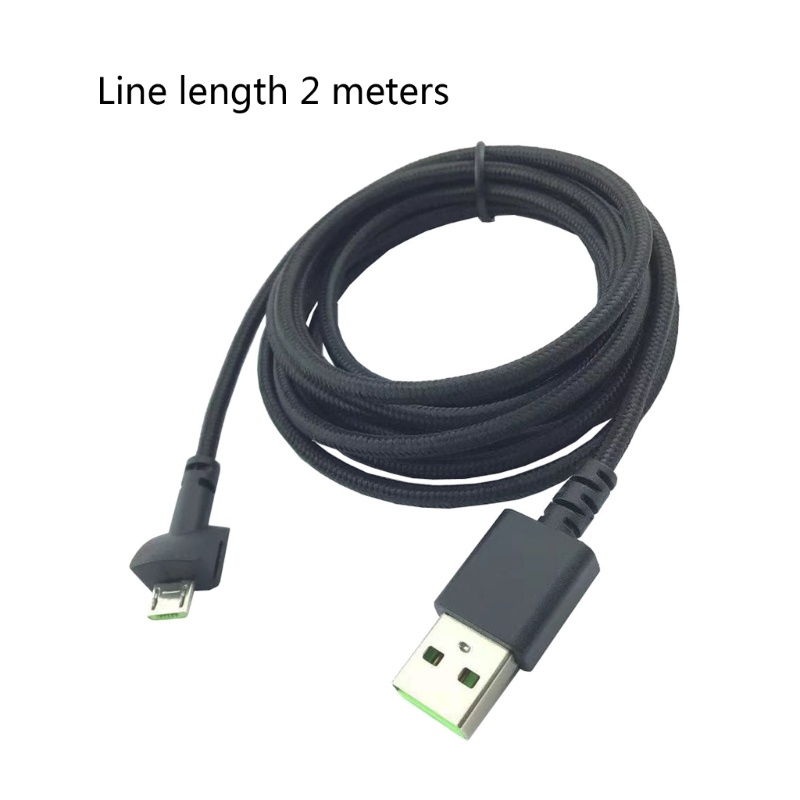 Zzz Nylon Braided Micro USB Charging Cable Untuk Seiren Mini Microphone High Speed Micro USB Wires Microphone Cord Ganti