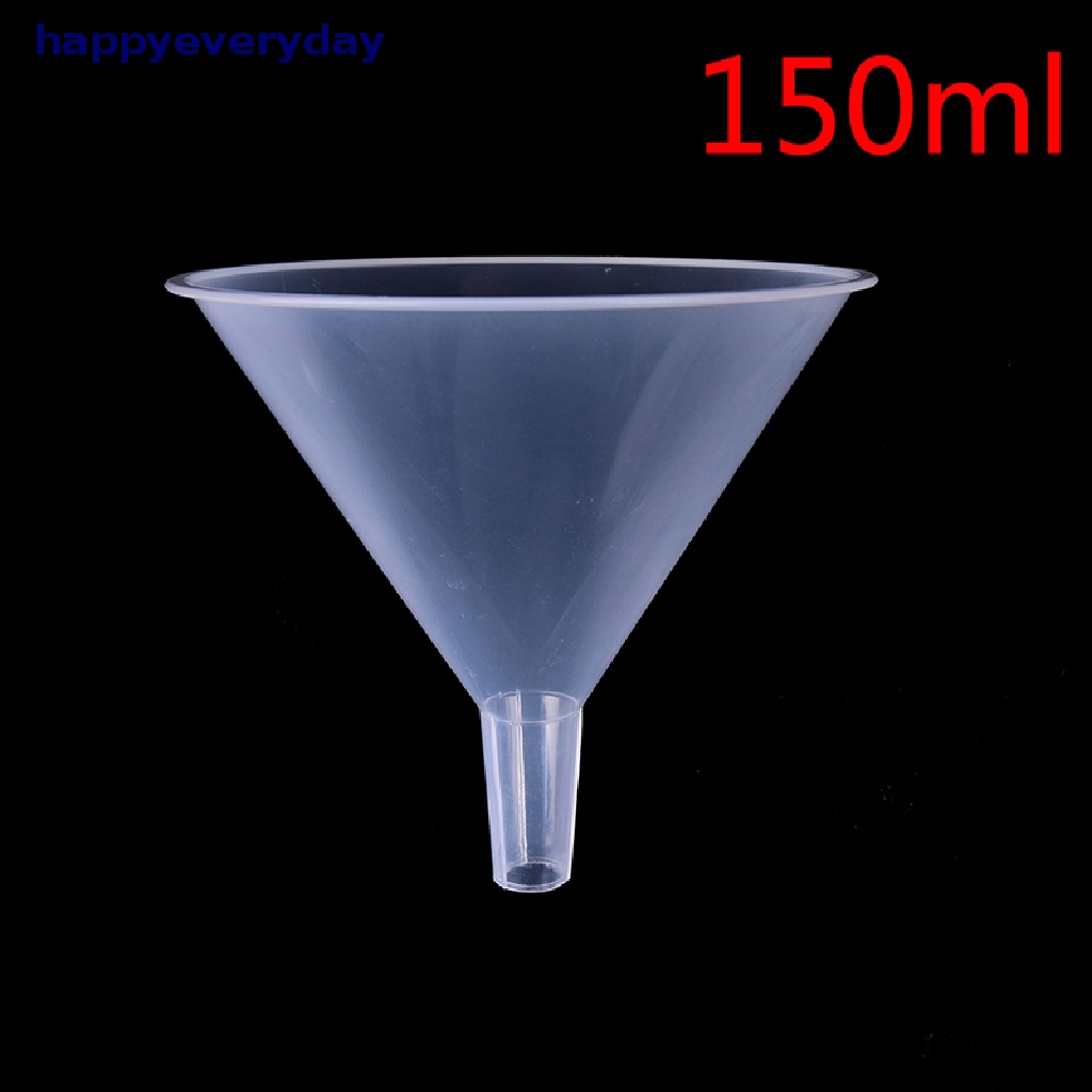 [happy] 1x Corong Pengisi Plastik Bening Mini Lab Untuk Botol s Diffuser [ID]