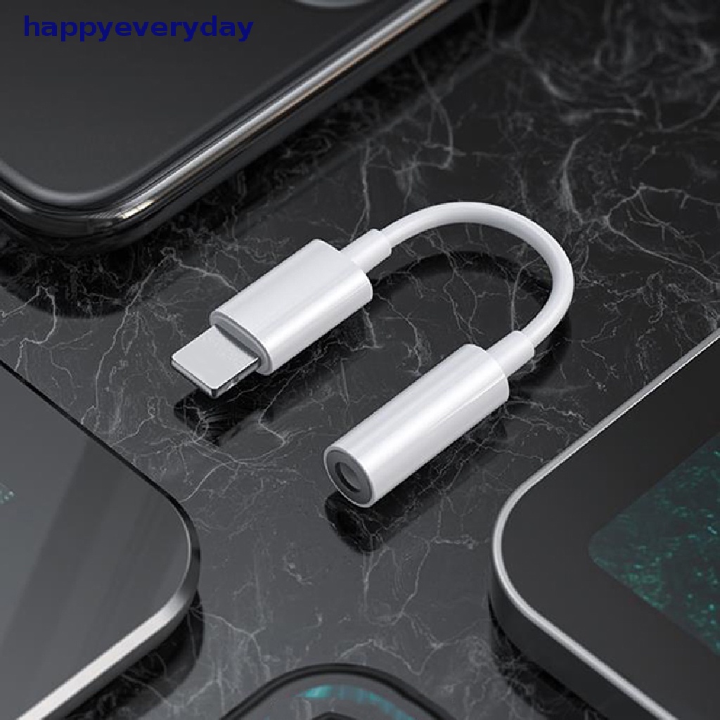 [happy] Kabel Konektor Adapter Konverter Headphone Earphone Jack Audio Untuk iPhone [ID]