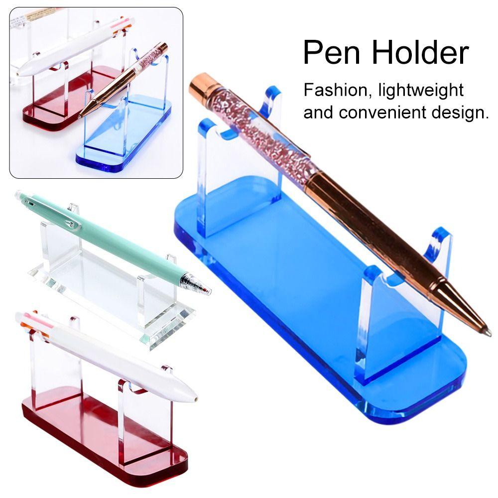 Tempat Pulpen Nanas Alat Tulis Kantor Multifungsi Acrylic Makeup Brush Holder