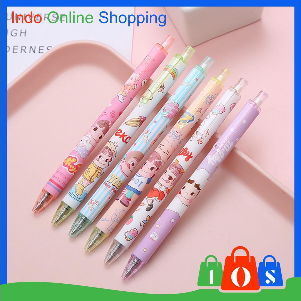 

Pulpen Pelajar Dan Kantor Pena Lucu Cherry Maruko Pulpen Gel Motif Cartoon Import COD σ 605