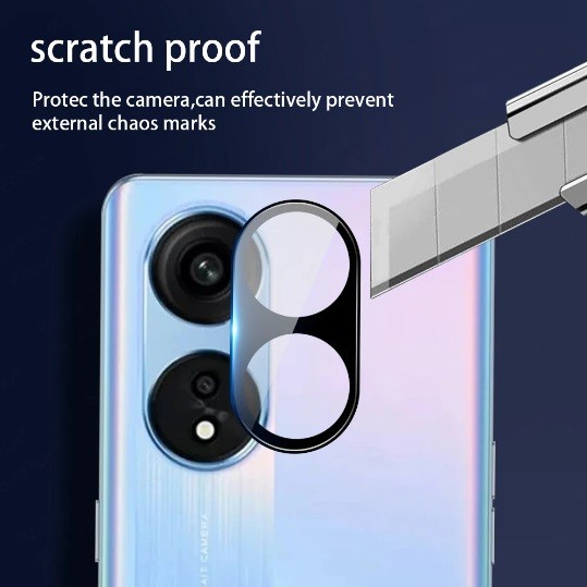 OPPO RENO 8T 4G / 5G TEMPERED GLASS CAMERA BLACK