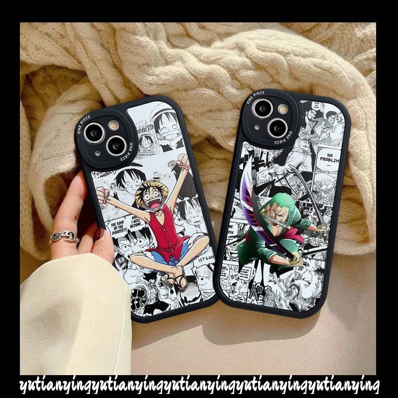 Anime One Piece Luffy Sauron Case Infinix Hot 10T 11s Note 8 10s Hot 10 Lite Hot 11 Play 9 10 Smart 5 6 Cartoon Soft Cover