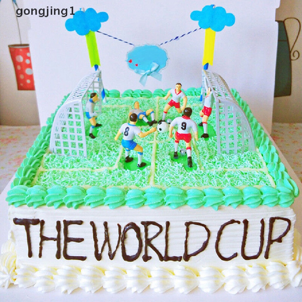 Ggg Football Game Mainan Anak Hajatan Gawang Gate Pastry Art Ulang Tahun Cupcake Topper ID