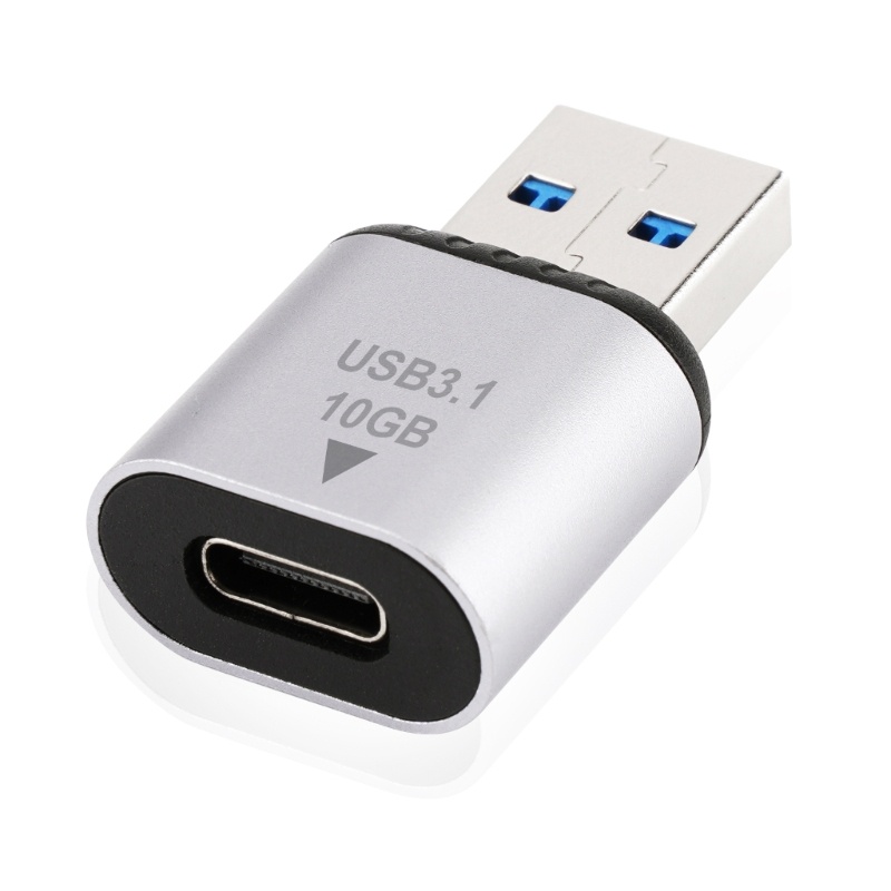 Zzz Usb3 1tipe A Ke Tipe C 10Gbps Adapter Konverter Data Untuk Laptop 10Gbps