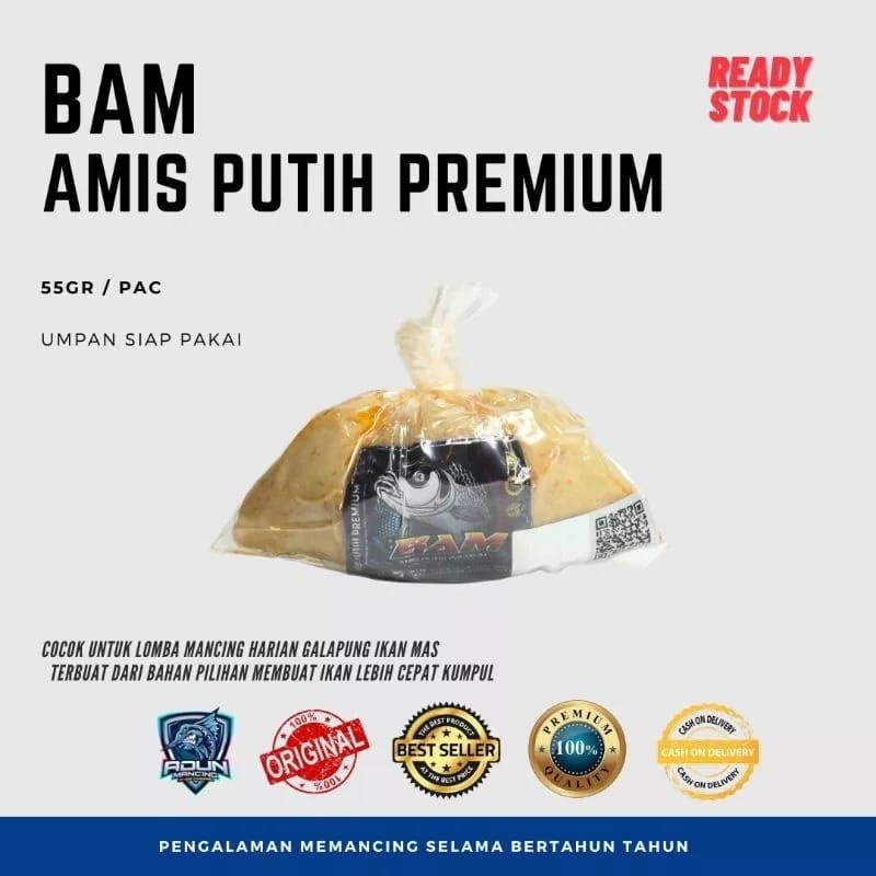 BAM AMIS PUTIH PREMIUM dari Adun Mancing