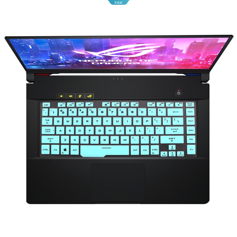 Cover Keyboard Komputer Full Coverage ASUS ROG Player Country 15.6 Inch GU502G GX502 Ice Blade 3S Film Pelindung Anti Lembab Dan Berkualitas Tinggi [ZK]