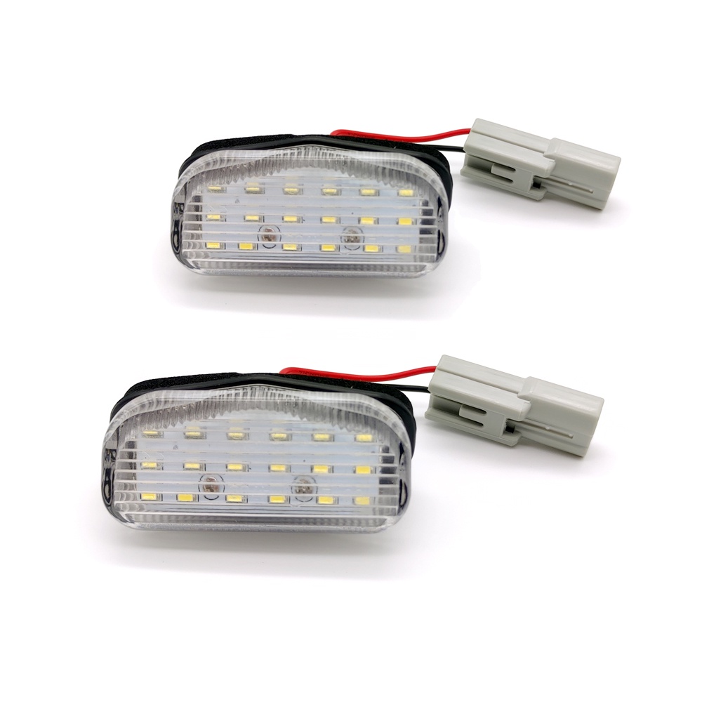 2pcs Lampu Plat Nomor Plat LED Putih Lampu Untuk Honda XR-V 2015 2016 2017 2018 2019 2020 21 22 23