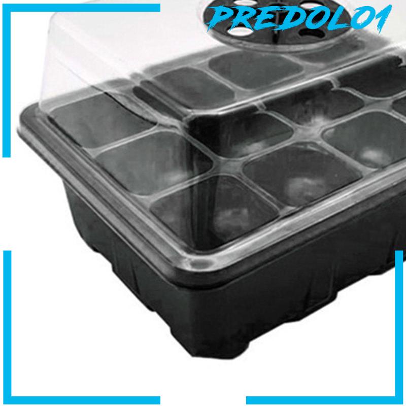 [Predolo1] Tray Starter Benih Indoor Greenhouse Propagator Station Untuk Rumah Kaca Indoor