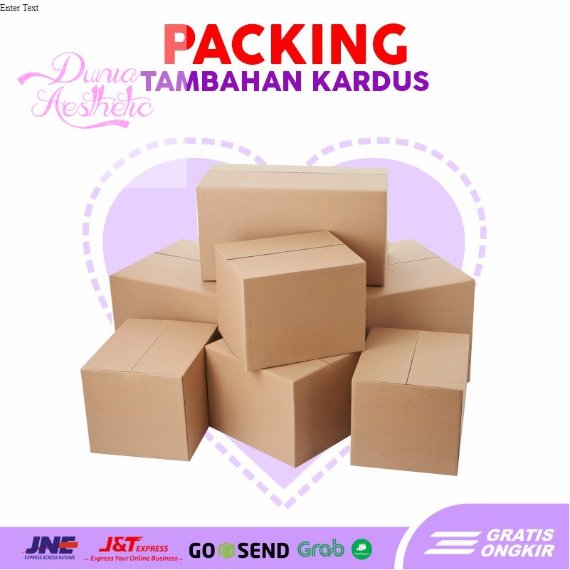 

KARDUS EXTRA PENGAMAN DUS PACKING PAKETAN PACKAGING