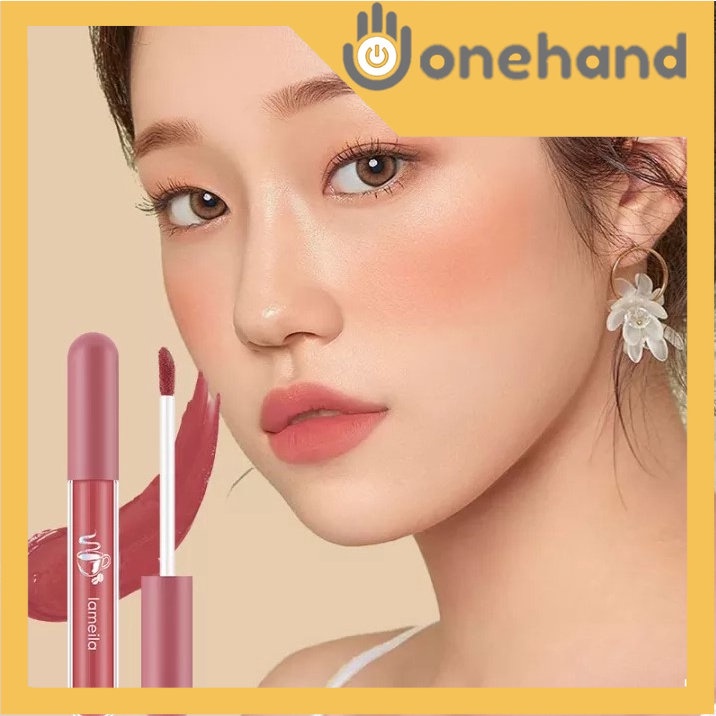 LAMEILA NUDE EDITION LIQUID LIPSTICK SILKY GLASS LIP GLAZE WATERPROOF 1041
