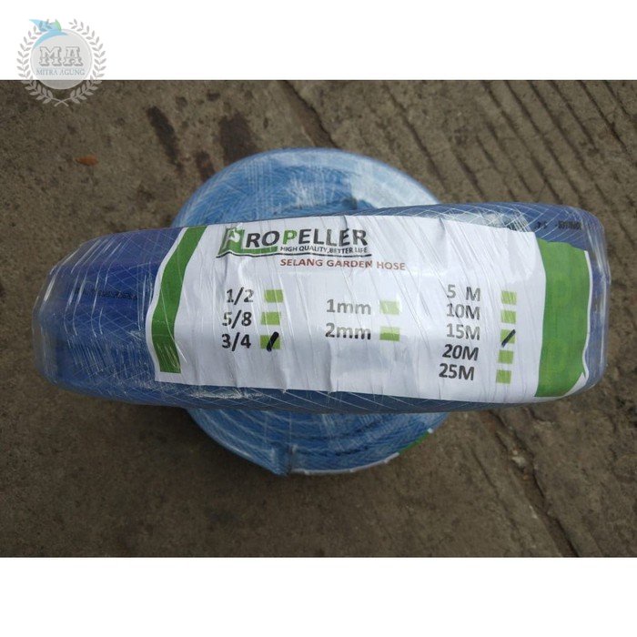 Selang Benang propeller 0.75 inch x 15Meter - Selang Air Taman