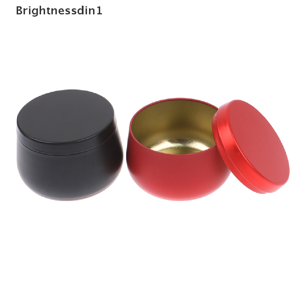 [Brightnessdin1] Kotak Wadah Toples Kaleng Bahan Metal Untuk Membuat Butik Candy Box DIY