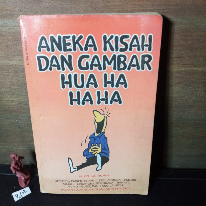 buku kumpulan humor aneka kisah dan gambar 197 hal