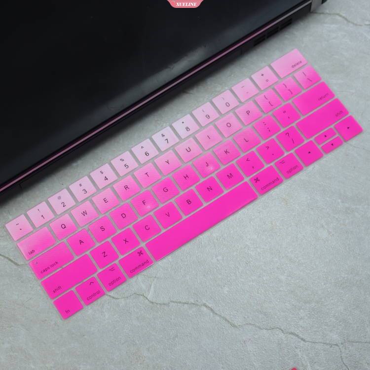 Silikon Penutup Keyboard Untuk Macbook Pro A1706, A1989, A2159,, A1707 13.3-inch Laptop Film Pelindung Keyboard Notebook Skin Protector Sticker [ZXL]